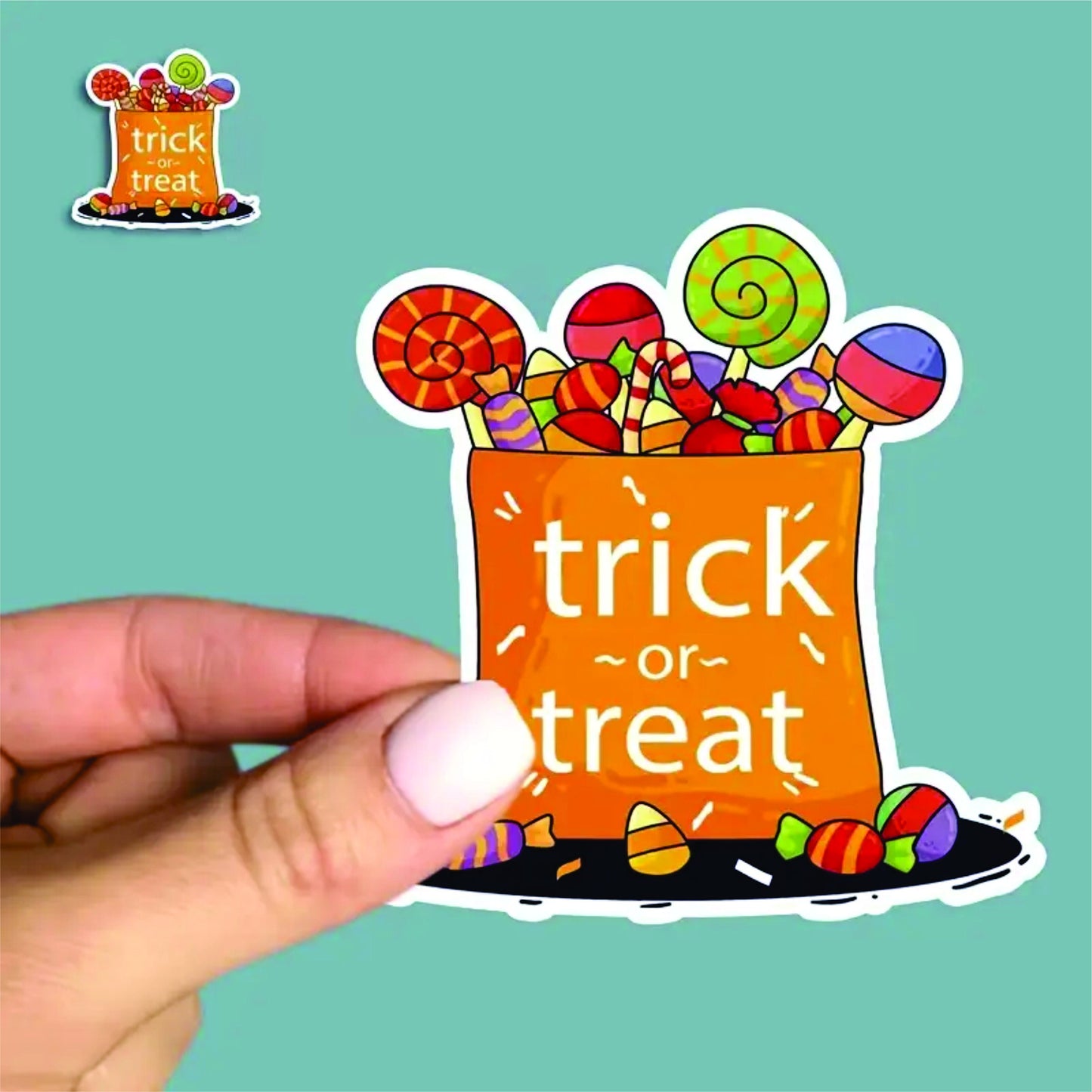 100PCS Halloween Pumpkin Stickers | Trick or Treat Décor, Scrapbooking & Removable Wall Decals