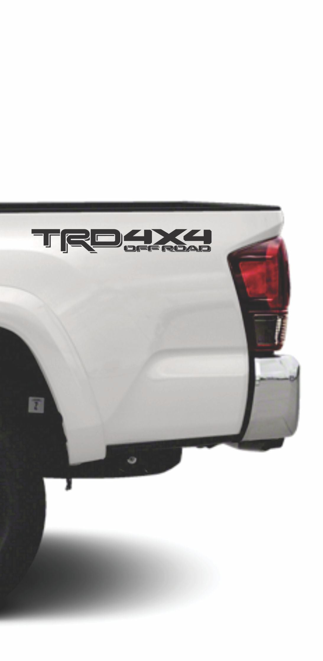 TRD 4x4 Off Road ,Toyota Tacoma, Tundra, Decals, Stickers, Bedsides Decal Sticker, Truck bedside decals set of 2